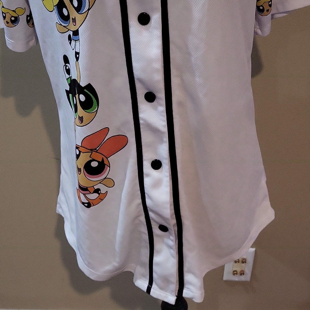 Cartoon Network The Powerpuff Girls Graphic Baseball Shirt - Picture 4 of 16